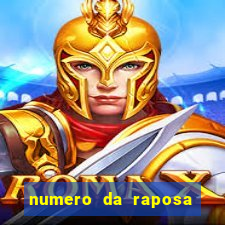 numero da raposa jogo do bicho